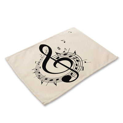 Cubanara music placemats