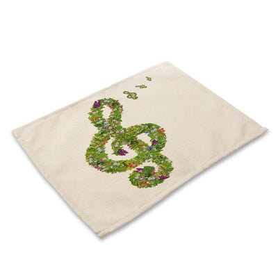 Cubanara music placemats